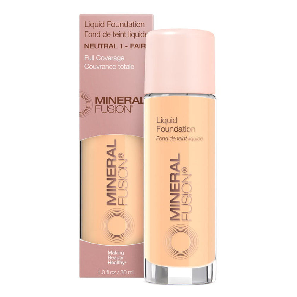 Mineral Fusion Liquid Foundation, Neutral 1 Fair, 1 Oz